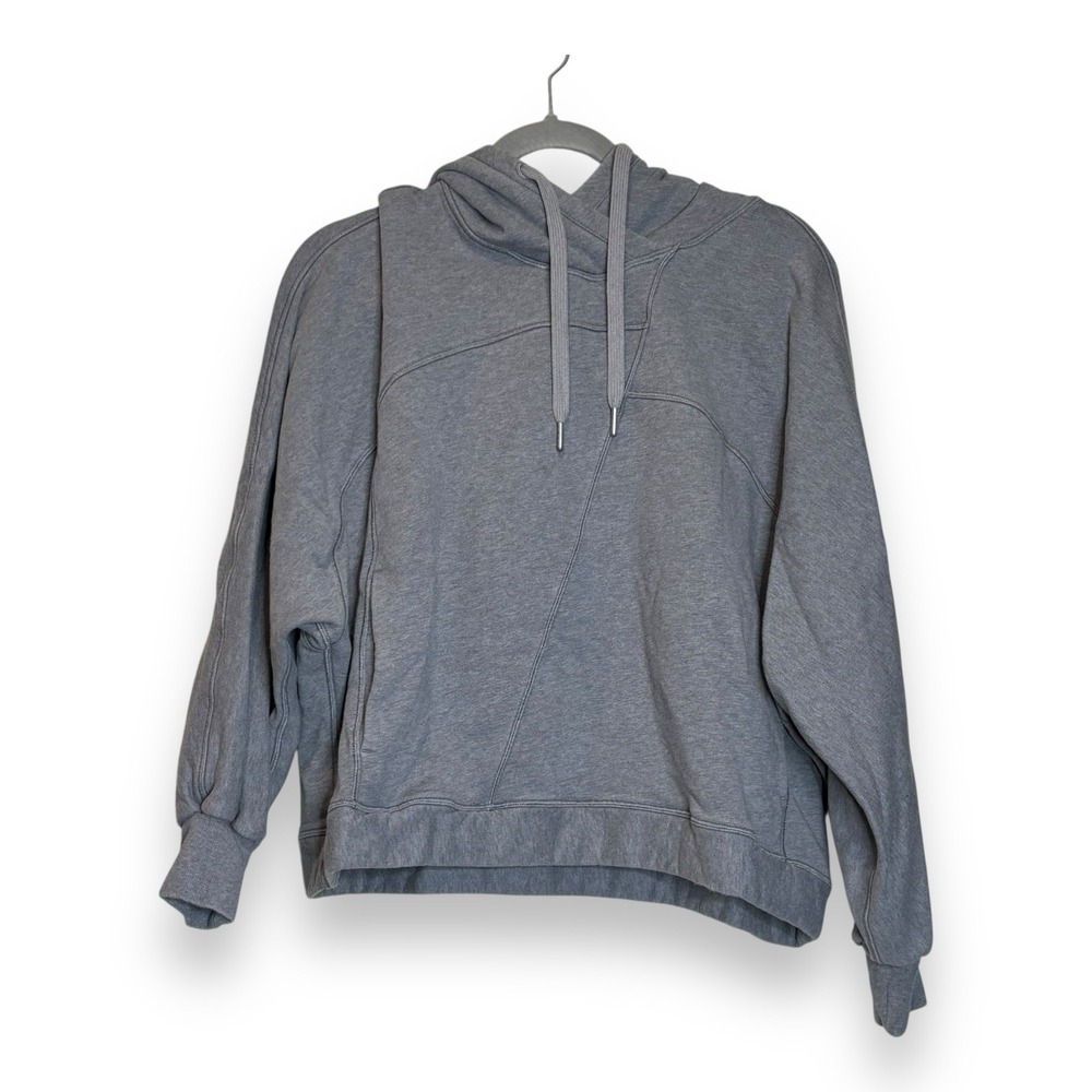 Lululemon Broken Beats Hoodie Heathered Glacier Grey Size XS/S Womens
